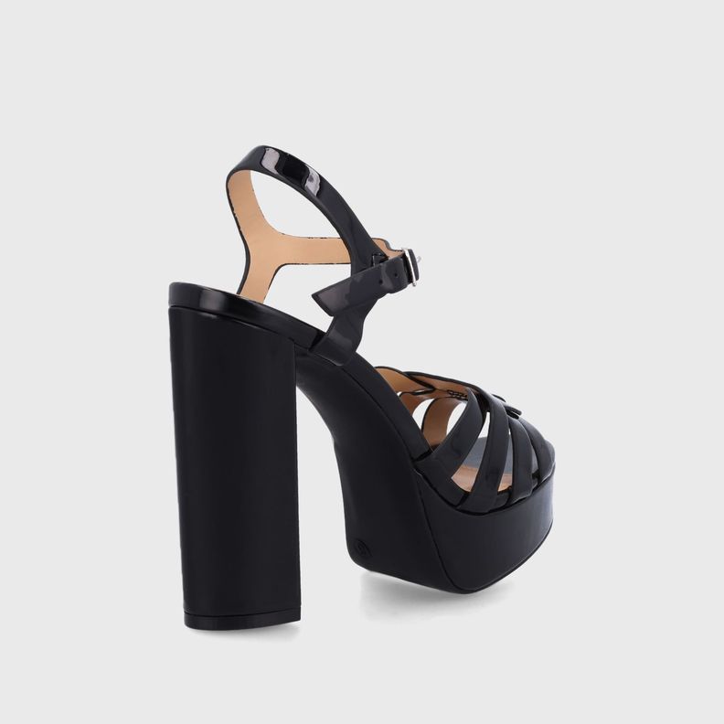 Sandalia Plataforma Negra Mujer 36101 Gotta-4