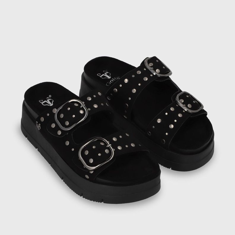 Sandalia Plataforma Negra Mujer 55230 Gotta-4