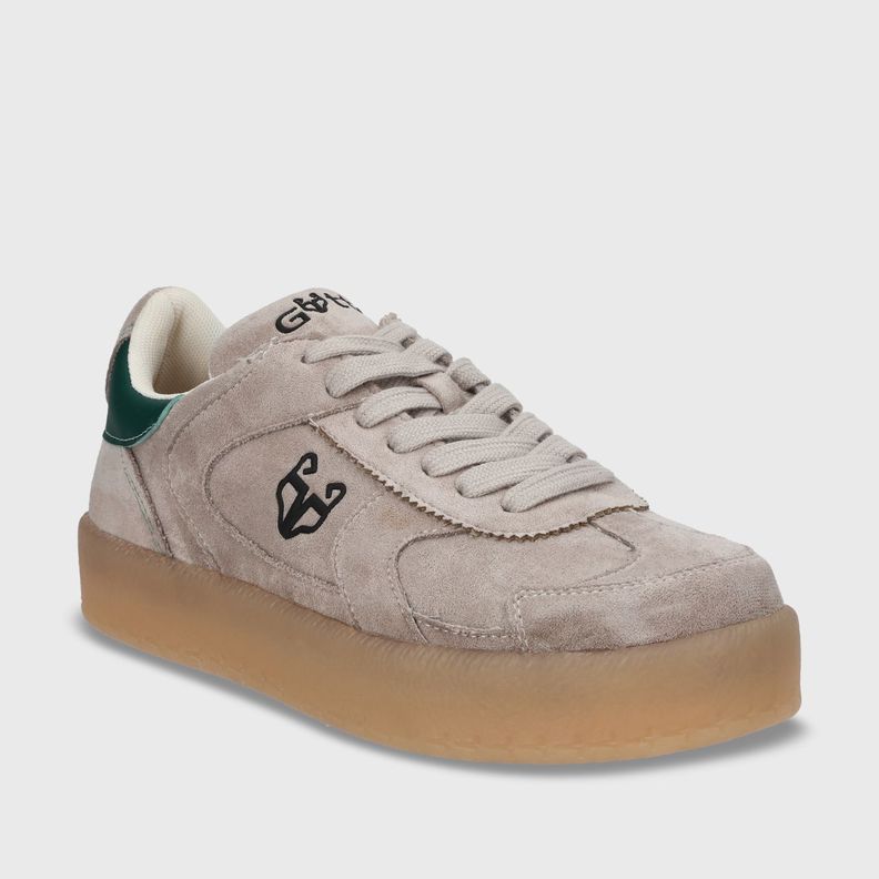 zapatilla Plano Gris Mujer 53741 Gotta-1