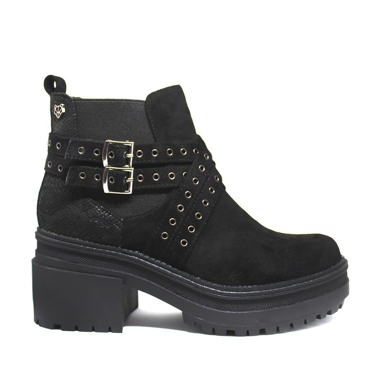 Botín Negro Mujer 15023 Gotta