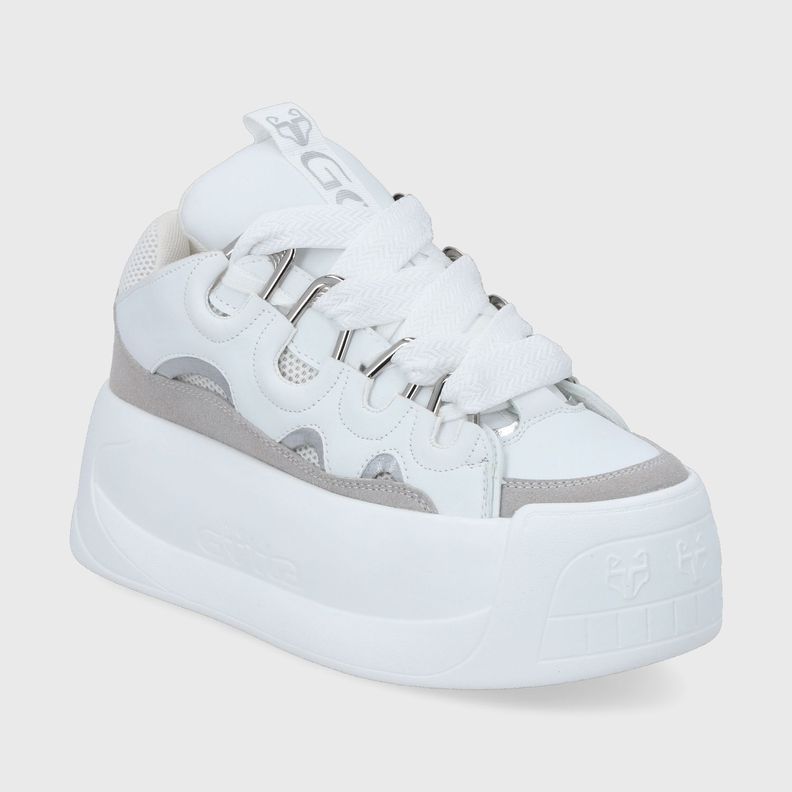 Zapatilla Blanca Mujer C732A Gotta-1