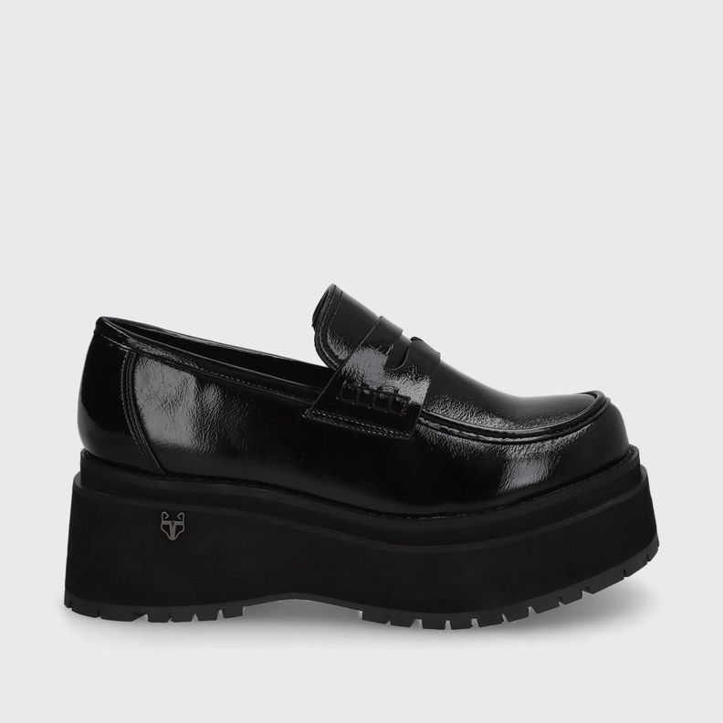 Zapato Plataforma Negro Mujer 15098 Gotta-0