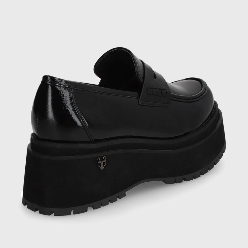 Zapato Plataforma Negro Mujer 15098 Gotta-4
