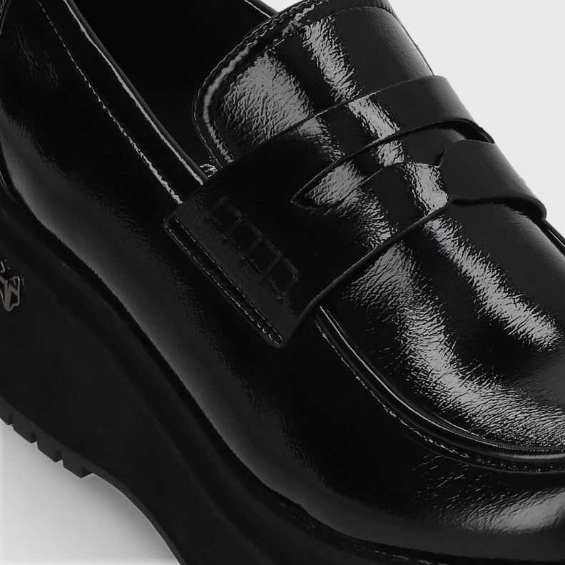 Zapato Plataforma Negro Mujer 15098 Gotta-5