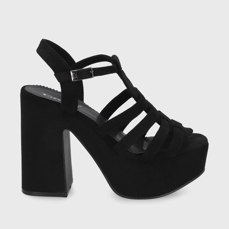 Sandalia Negra  Mujer 45911 Gotta-0