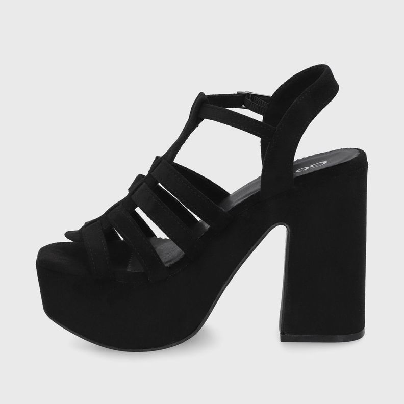 Sandalia Negra  Mujer 45911 Gotta-3
