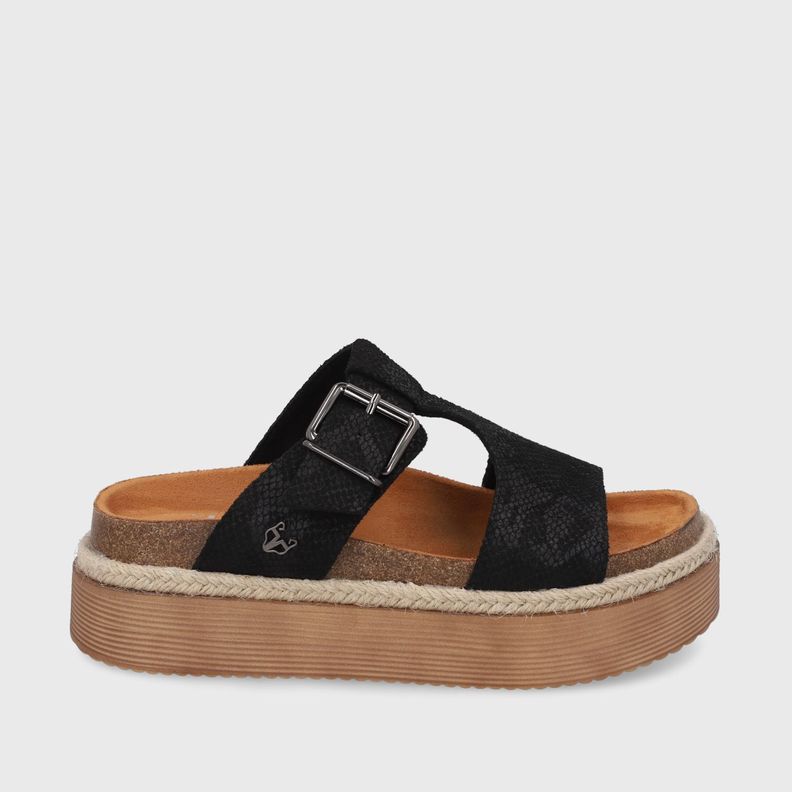Sandalia Negra  Mujer 45861 Gotta-0