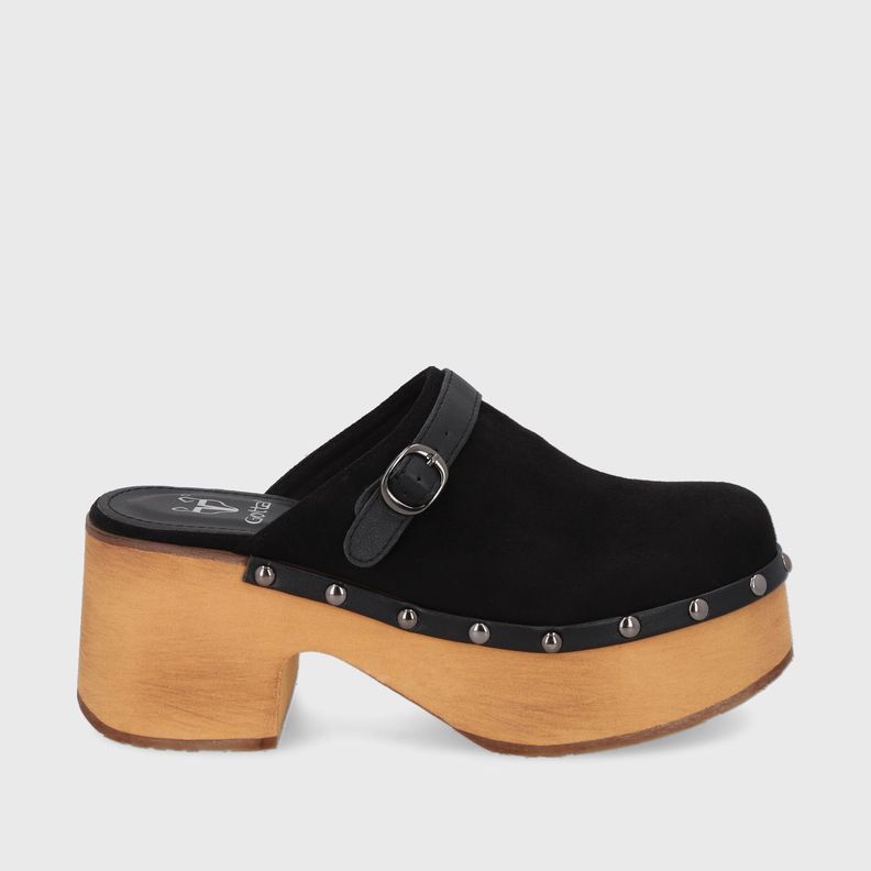 Sandalia Negra  Mujer 35265 Gotta-0