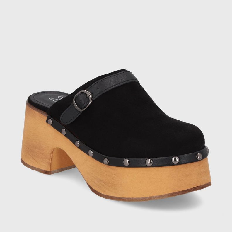 Sandalia Negra  Mujer 35265 Gotta-1