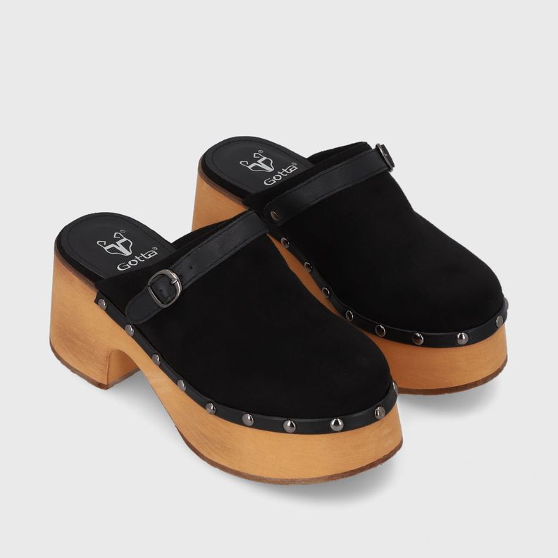 Sandalia Negra  Mujer 35265 Gotta-2