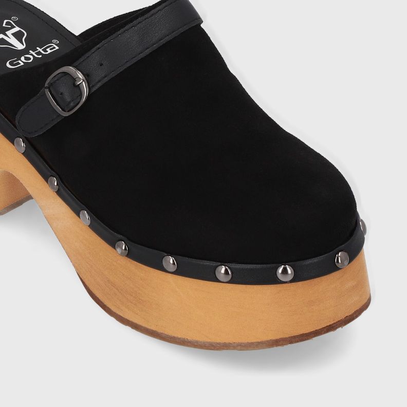 Sandalia Negra  Mujer 35265 Gotta-5
