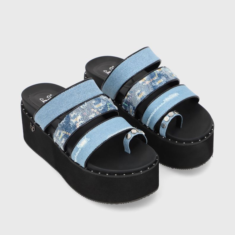 Sandalia Denim Mujer 15662 Gotta-2