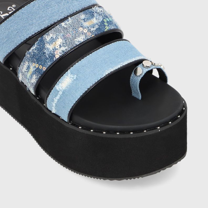 Sandalia Denim Mujer 15662 Gotta-5