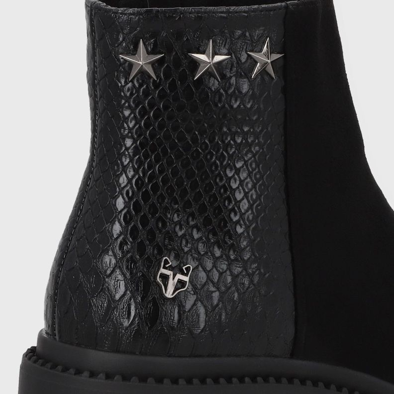 Botín Negro Mujer 45744 Gotta-5