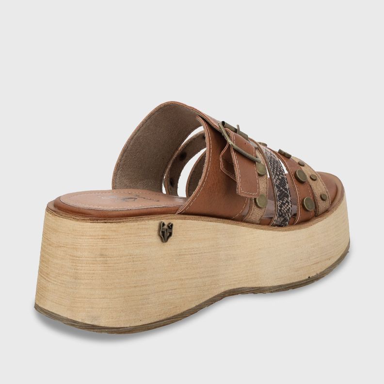 Sandalia Plataforma Beige Mujer 45841 Gotta-2