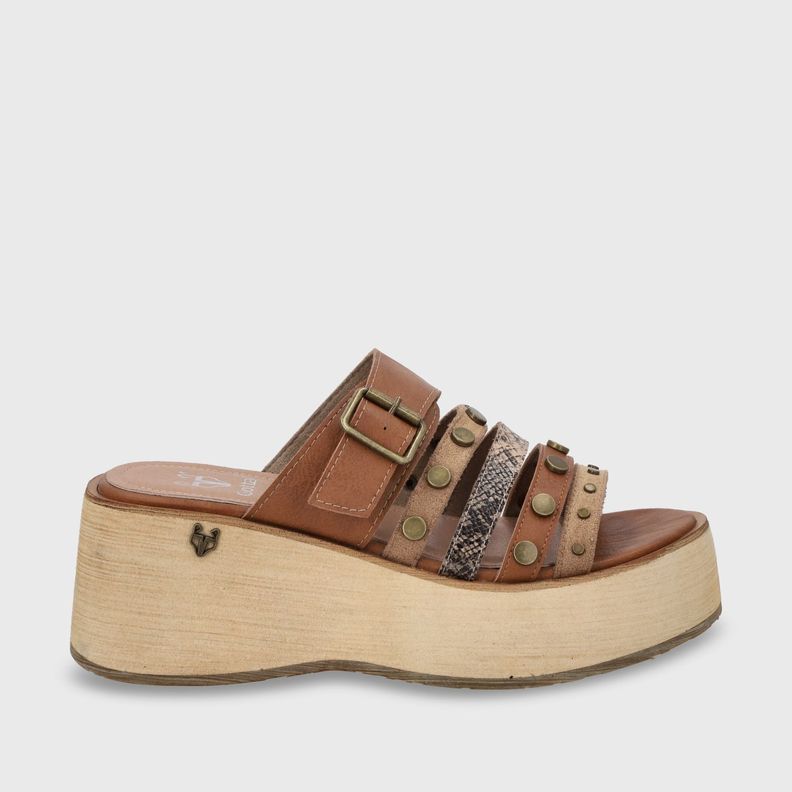 Sandalia Plataforma Beige Mujer 45841 Gotta-6