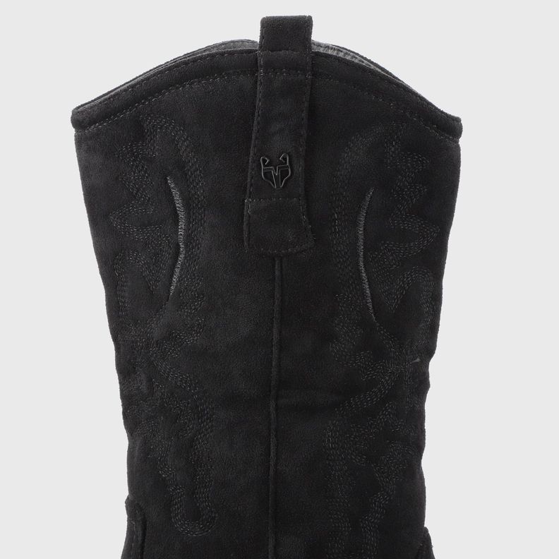 Bota Taco Negro  Mujer 23714 Gotta-5
