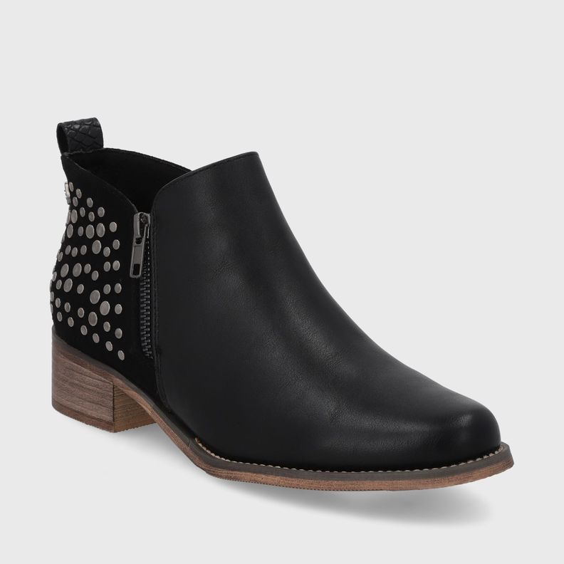 Botín Negro Mujer 13555 Gotta-1