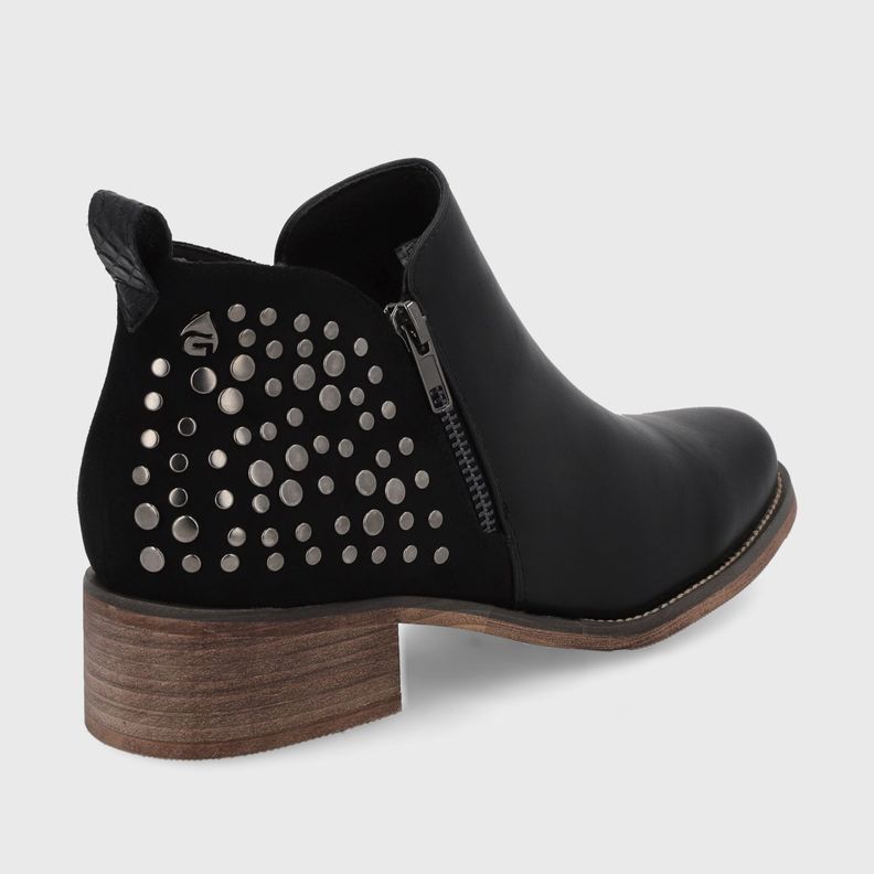 Botín Negro Mujer 13555 Gotta-4