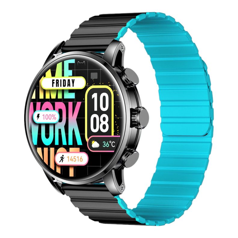Smartwatch Kieslect Kr2 Negro Llamadas y Correa Adicional-1