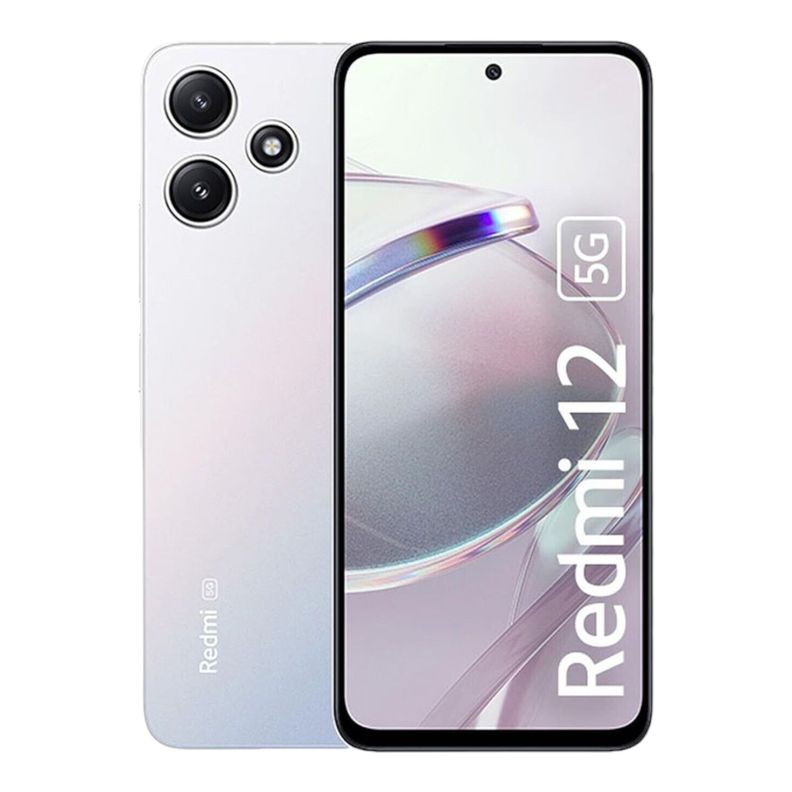 Redmi 12 5G 4GB RAM 128GB ROM ポーラーシルバー XIAOMI REDMI 12 5G DUAL SIM 128 GB POLAR SILVER 4 GB RAM Xiaomi