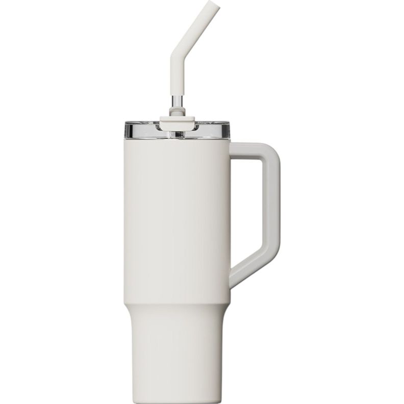 VASO TERMICO XIAOMI STRAW MUG 1 LITRO BLANCO FRIO Y CALIENTE-0