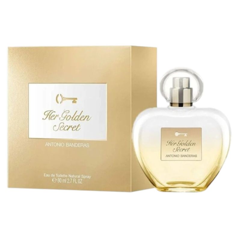 ANTONIO BANDERAS HER GOLDEN SECRET EDT 80ML MUJER Surtido [ 999 ]