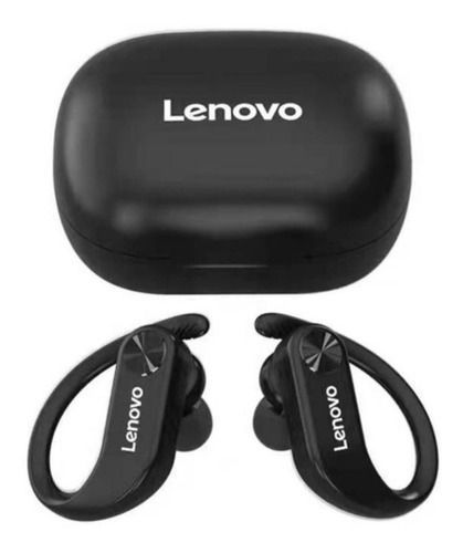 Audífonos Bluetooth Lenovo Lp75 Negro-1