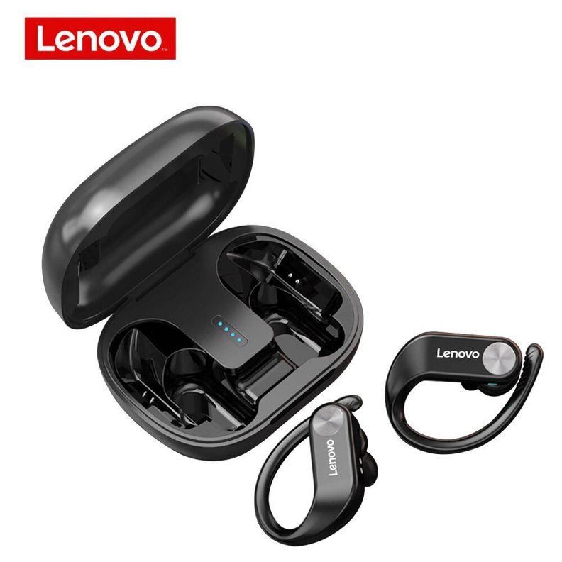 Audífonos Bluetooth Lenovo Lp75 Negro-2