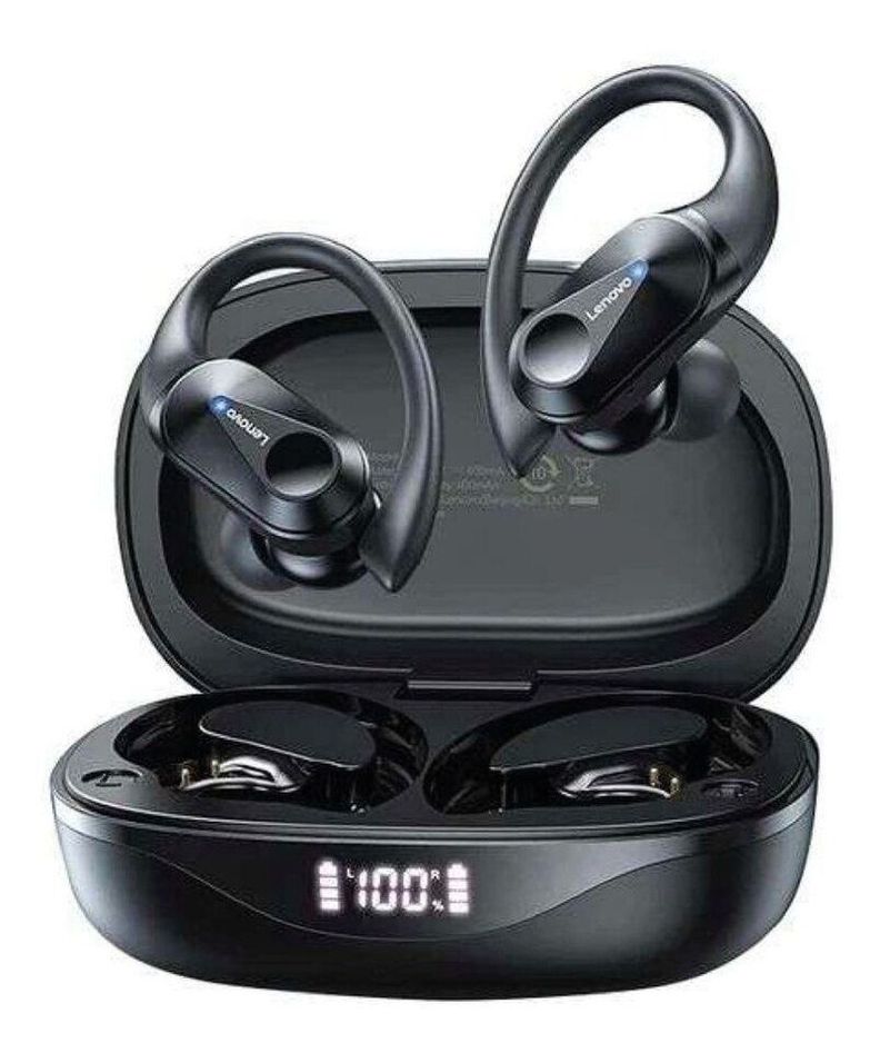 Audífonos Bluetooth Lenovo Lp75 Negro-0
