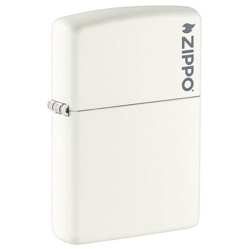 ENCENDEDOR ZIPPO 214ZL CLASSIC WHITE MATTE WITH ZIPPO LOGO Blanco/Gris