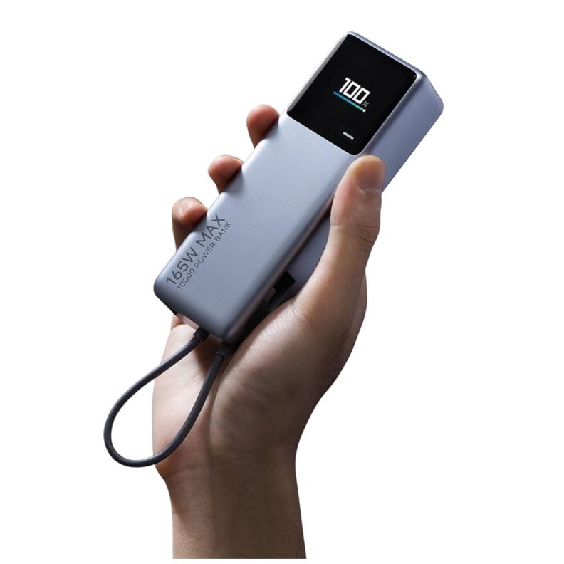 POWERBANK XIAOMI 165W 10000 MAH CON CABLE-1