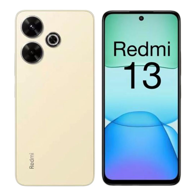 XIAOMI REDMI 13 4G DUAL SIM 128GB SANDY GOLD 6GB RAM Xiaomi | Paris.cl