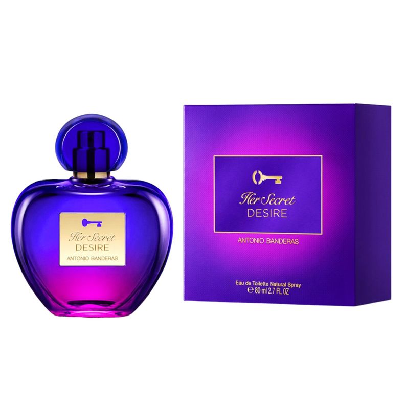 ANTONIO BANDERAS HER SECRET DESIRE EDT 80ML MUJER Surtido [ 999 ]