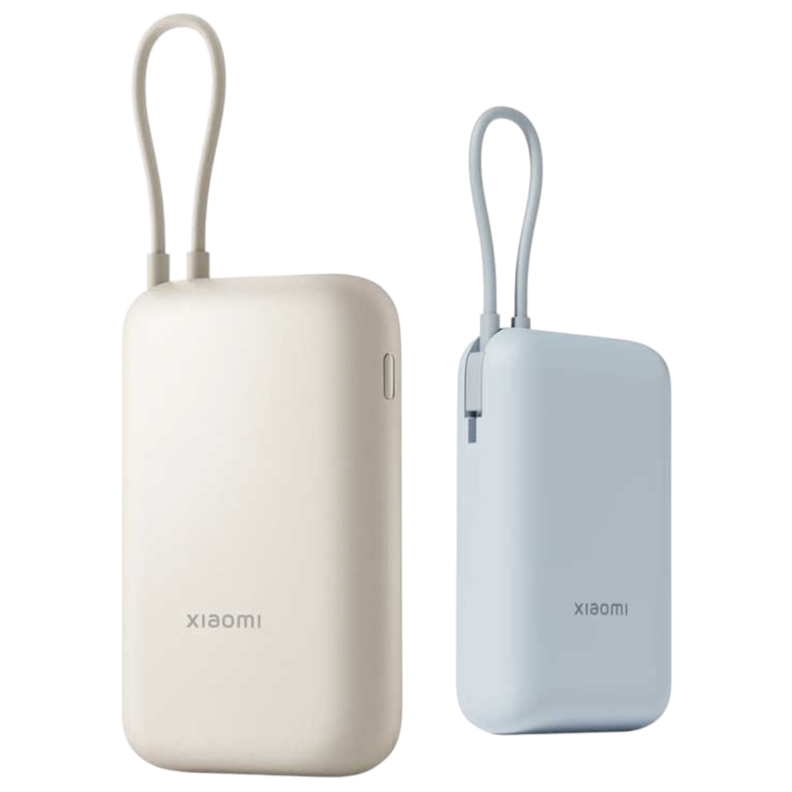 POWERBANK XIAOMI MI 10000MAH 22.5W AZUL CABLE INTEGRADO-2
