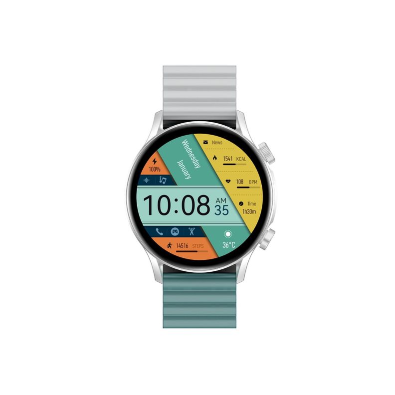 Smartwatch Kieslect Kr Pro Ltd Plateado con Llamad-0