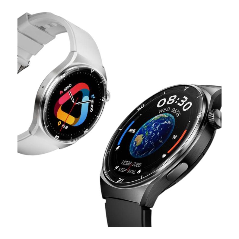 SMARTWATCH QCY WATCH GT2 S3 PLATEADO-1