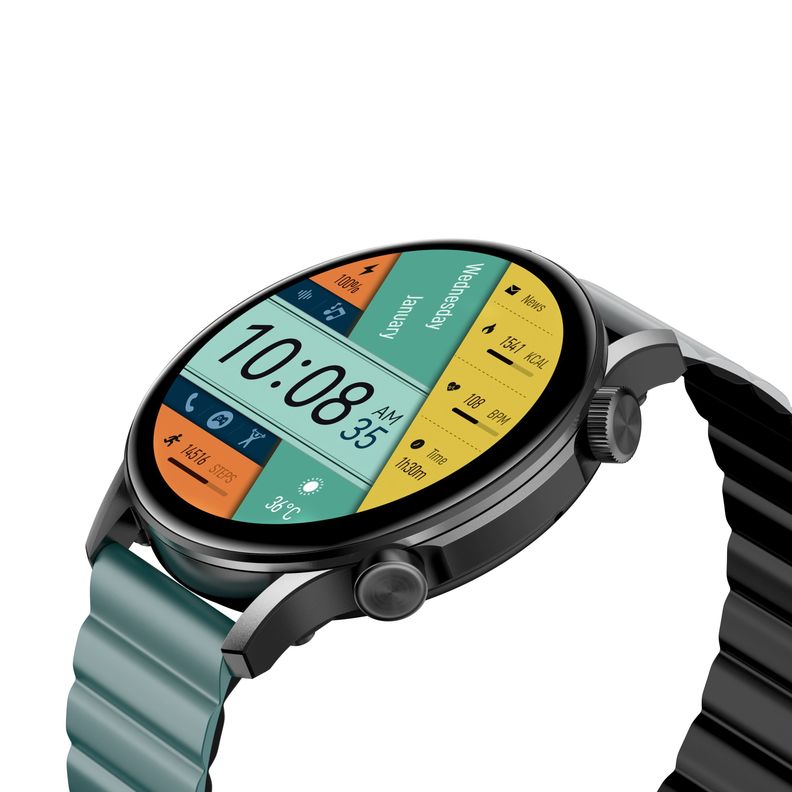 Smartwatch Kieslect Kr Pro Ltd Negro con Llamadas-2