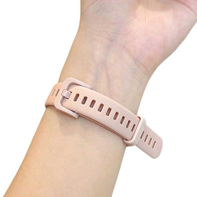 Correa De Repuesto Silicona Para Huawei Honor Band 8 Rosado-3