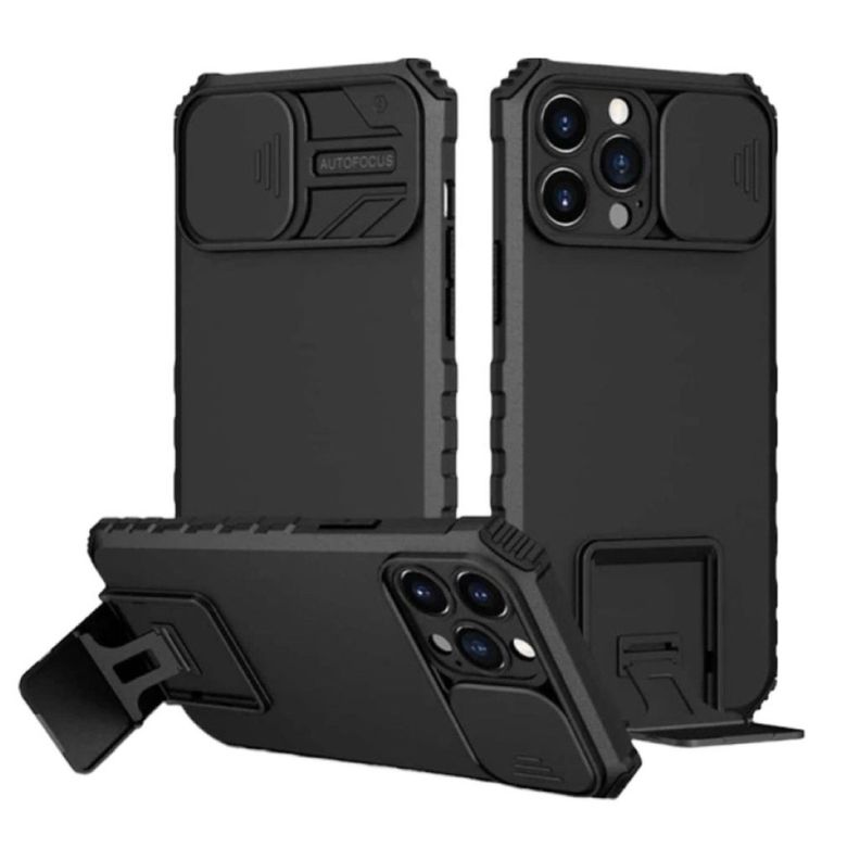 Carcasa Para iPhone 16 Pro Max Anti Golpes Negro-3