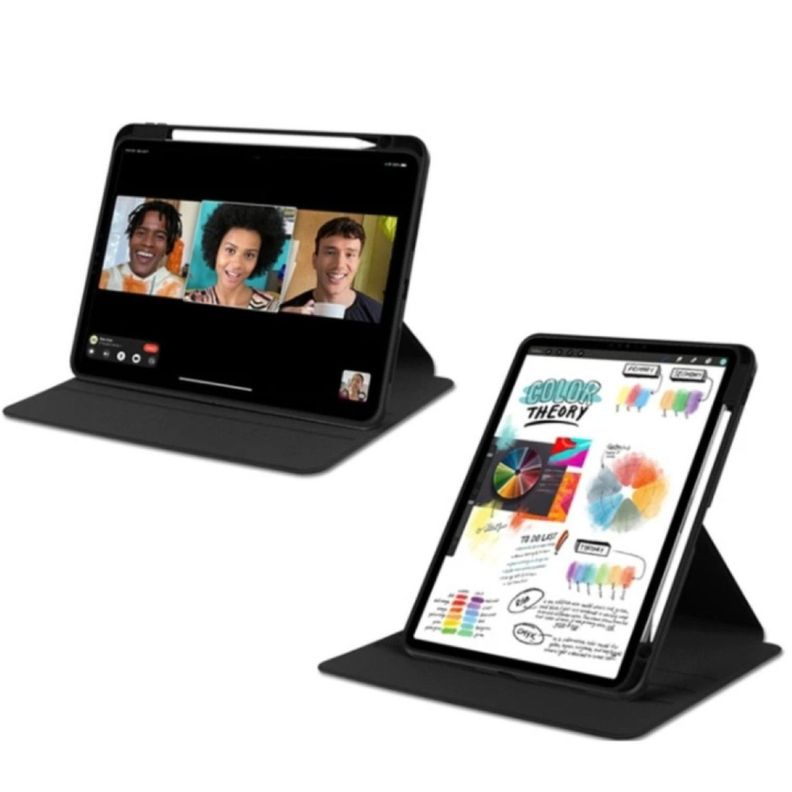 Carcasa Smart Cover Clear 360 Para iPad Air 11 M3 2025 Negro-1