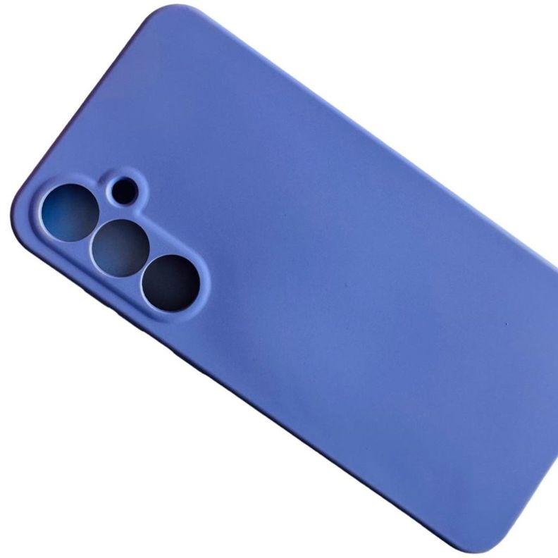 Carcasa Funda Para Samsung S24 Fe Silicona Lila-1