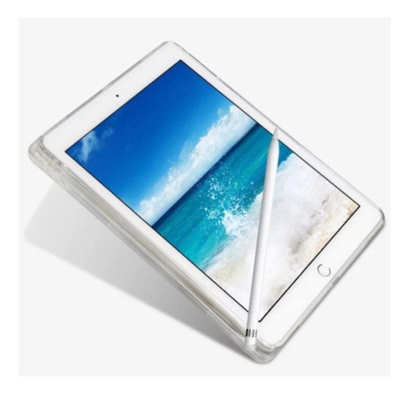 Carcasa Silicona Con Ranura Para iPad 7ma 8va 9na Gene 10.2-3