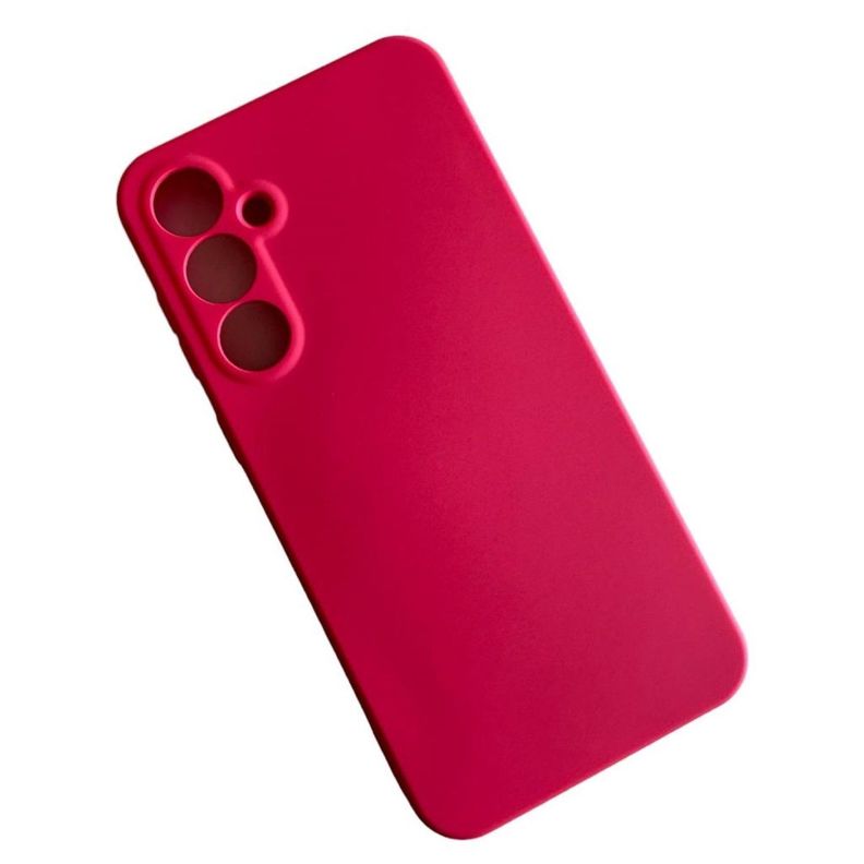 Carcasa Funda Para Samsung S24 Fe Silicona Fucsia-0