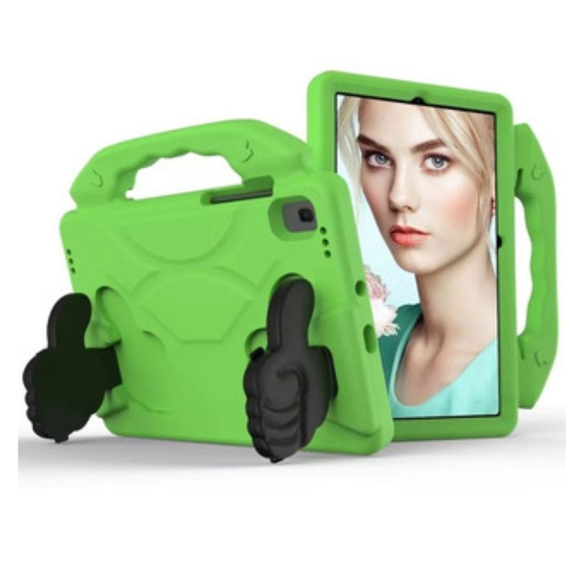 Carcasa Niños Antigolpes Para Tablet Huawei Matepad Se 11 Verde-0