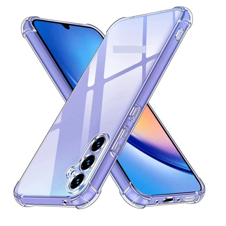 Carcasa Para Samsung A24 Transparente Reforzada-0