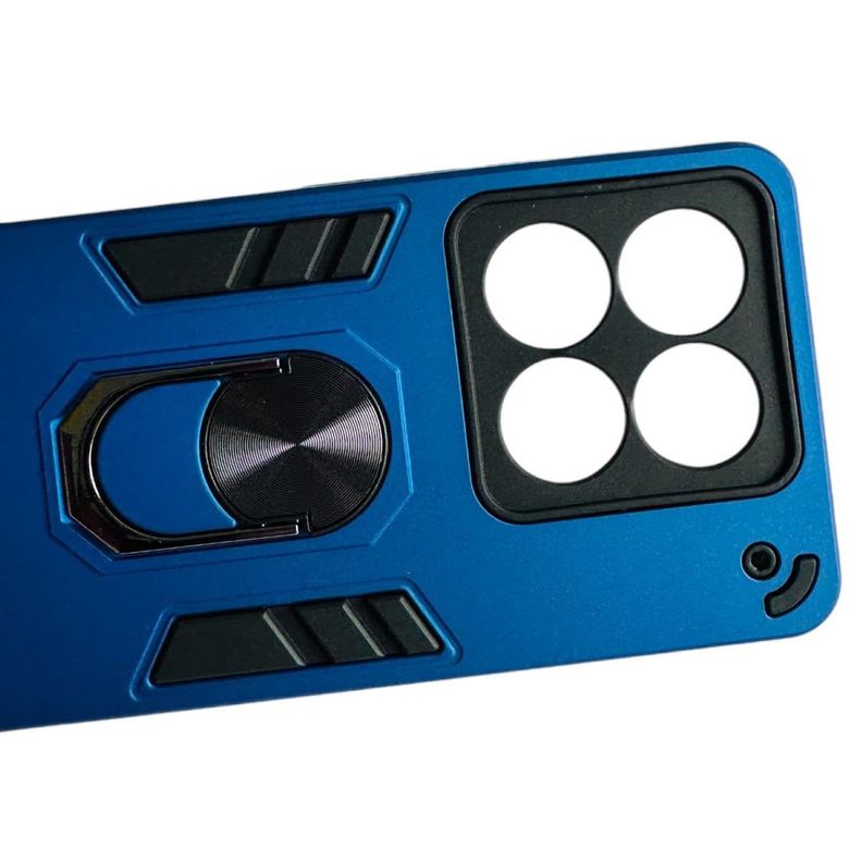 Carcasa Para Xiaomi 14t 5g 14t Pro 5g Anti Golpes Anillo Azul-1