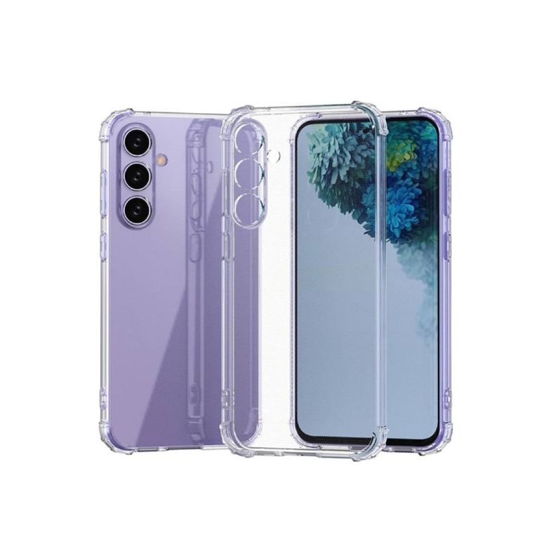 Carcasa Transparente Reforzada Para Samsung Galaxy S23 Fe-0