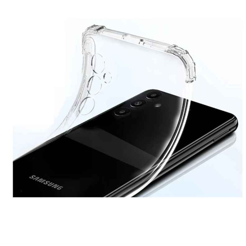 Carcasa Para Samsung A55 5g Transparente Reforzada-1