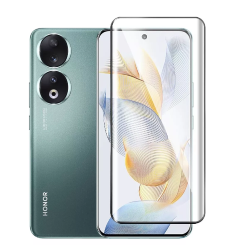 Lámina Completa Vidrio Templado Curvo Para Honor 90 5g-0